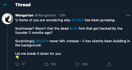 SUSHI - undead and pumping?